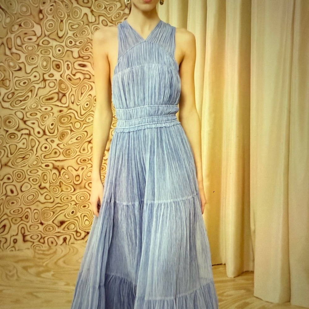 Ulla Johnson Slate Slate Blue Gown Not Worn New With Tag - Didn't fit - Picture 8 of 13